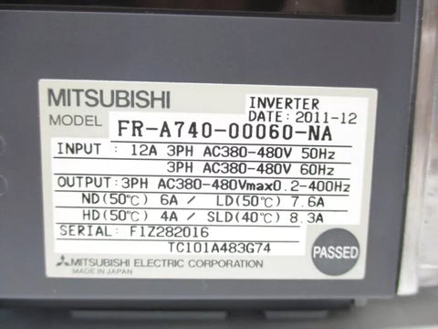 MITSUBISHI FR-A740-00060-NA