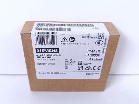 Siemens Analog AI 8XI 2-/4-Wire B 6ES7