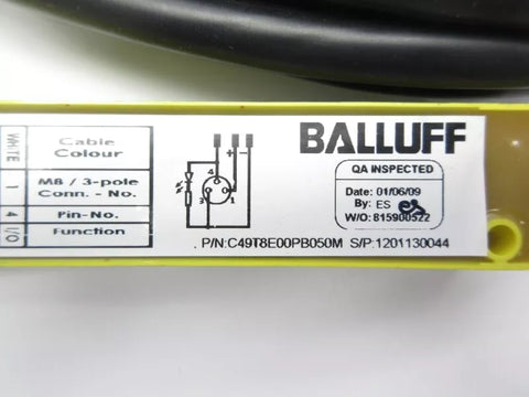 BALLUFF C49-T8E-00-PB-050M