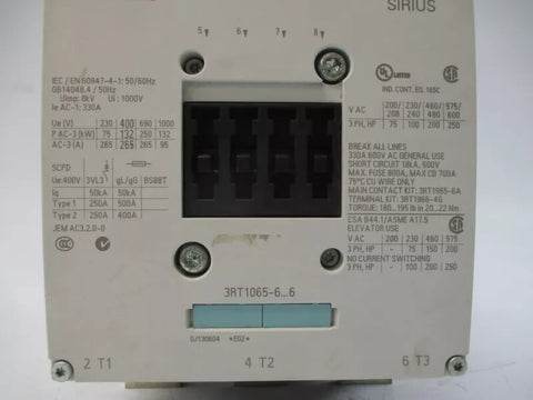 SIEMENS 3RT1065-6AD36