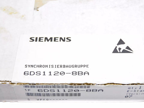 SIEMENS 6DS1120-8BA