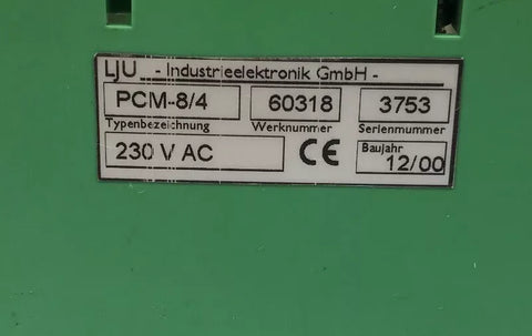 INDUSTRIE ELEKTRONIK PCM-8/4