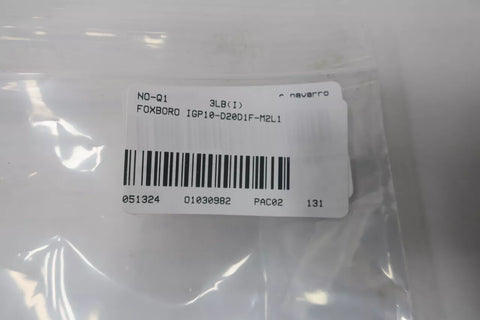 Foxboro IGP10-D20D1F-M2L1