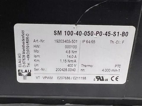 SCHNEIDER ELECTRIC SM-100-40-050-P0-45-S1-B0