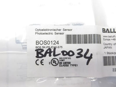 BALLUFF BOS5K-PS-ID10-S75