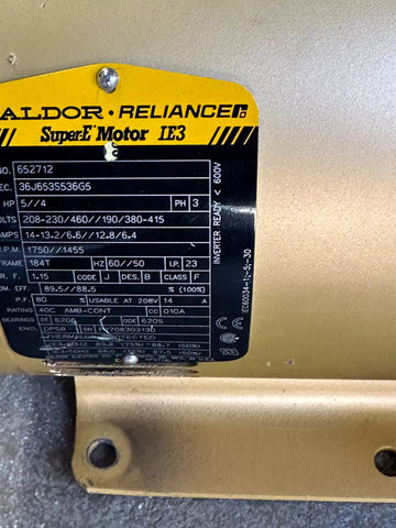 Baldor 36J65S536G5