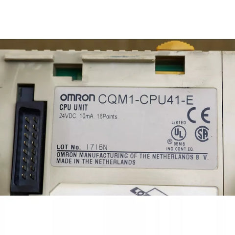 OMRON CQM1-CPU41-E