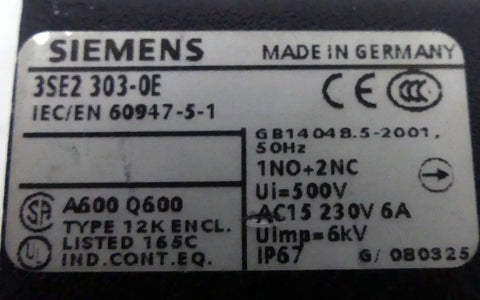 SIEMENS 3SE2303-0E