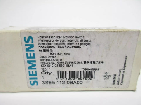 SIEMENS 3SE5112-0BA00