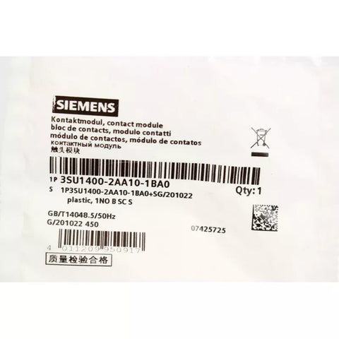 SIEMENS 3SU1400-2AA10-1BA0