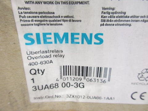 SIEMENS 3UA6-800-3G