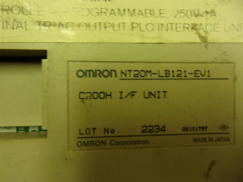 Omron NT20M-LB121-EV1