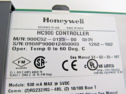 Honeywell 900C52-0123-00