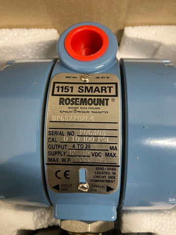 EMERSON FISHER ROSEMOUNT DP6S22B2L4