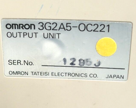 OMRON 3G2A5OC221