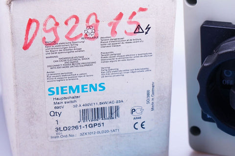 Siemens 3LD2261-1GP51