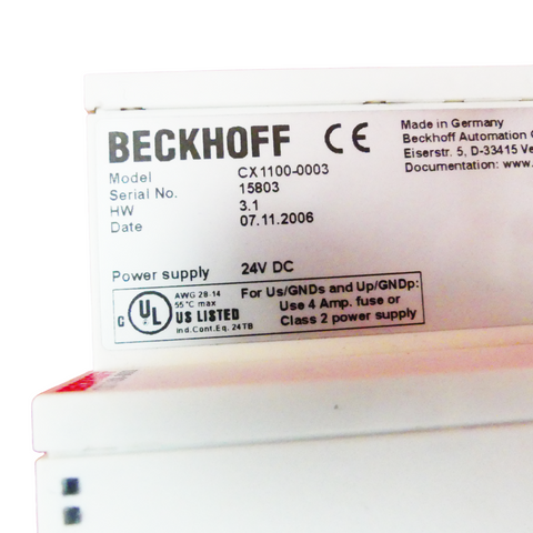 BECKHOFF CX1100-0003