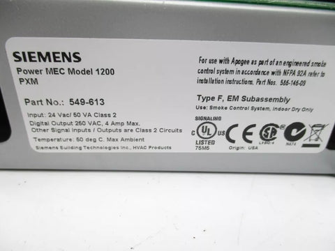 SIEMENS 549-613