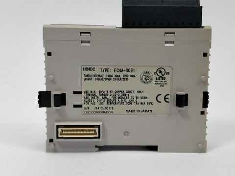 IDEC FC4A-R081