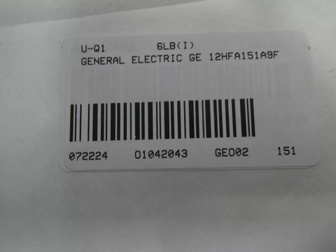 General Electric 12HFA151A9F