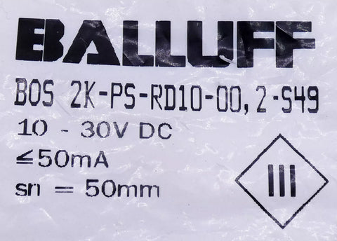 BALLUFF BOS 2K-PS-RD10-00,2-S49