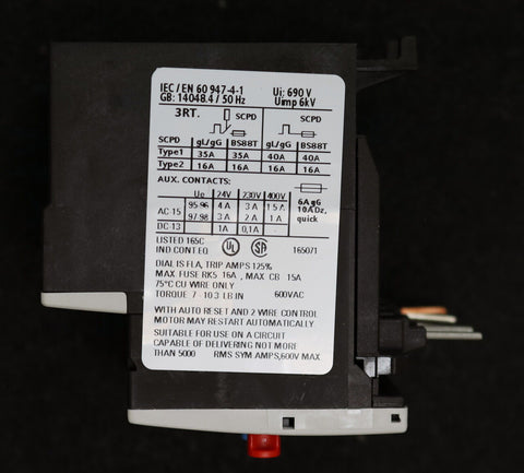 SIEMENS 3RU1116-1EB0