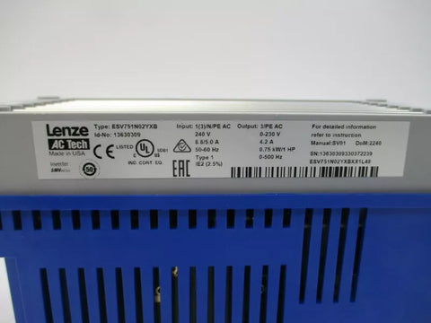 LENZE ESV751N02YXB