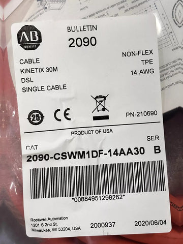 ALLEN BRADLEY 2090-CSWM1DF-14AA30