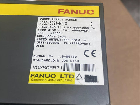 FANUC A06B-6091-H118