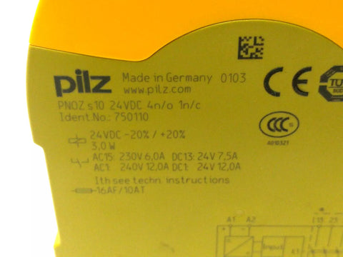 PILZ  PNOZ-S10-24VDC-4N/O-1N/C