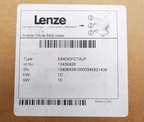 Lenze E84DGFCTAJP