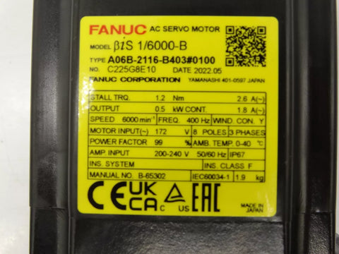 FANUC A06B-2116-B403#0100