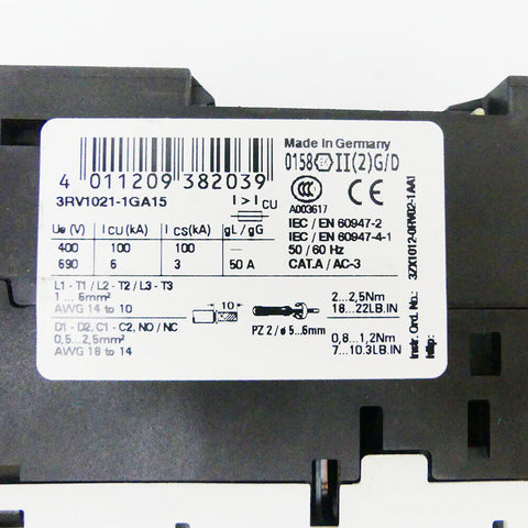 SIEMENS 3RV1021-1GA15