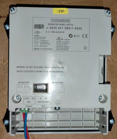 SIEMENS 6AV6 641-0BA11-0AX0