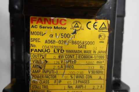 FANUC A06B-0202-B605#S000