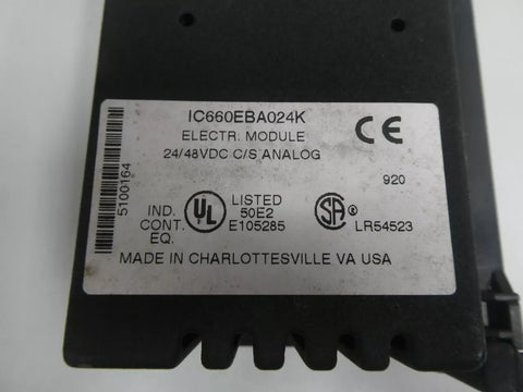 General Electric IC660TBA024K