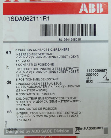 ASEA BROWN BOVERI 1SDA062111R1