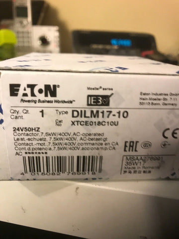 Eaton DILM17-01 24V50HZ