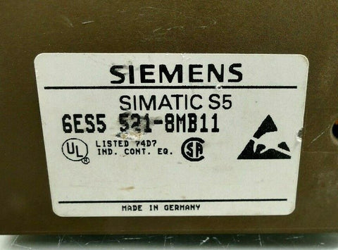 Siemens 6ES5521-8MB11