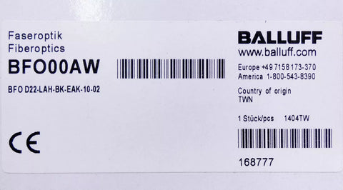 BALLUFF BFO D22-LAH-BK-EAK-10-02