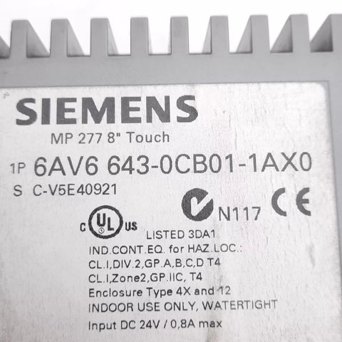 SIEMENS 6AV6643-0CB01-1AX0