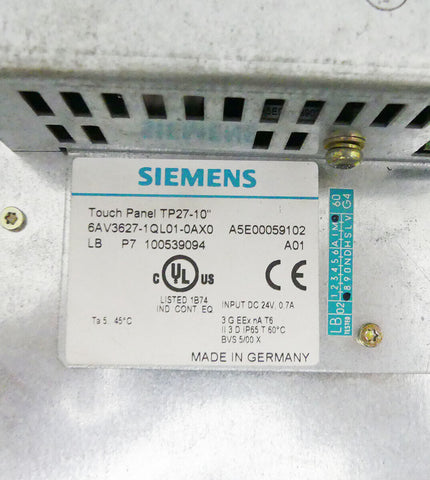 SIEMENS 6AV3627-1QL01-0AX0