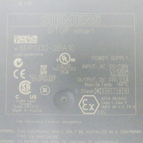 SIEMENS 6EP1332-2BA10