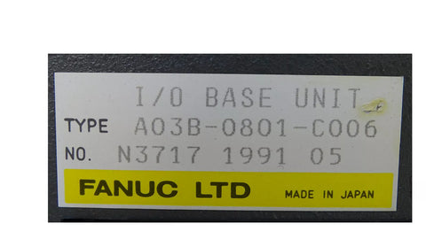 FANUC A03B-0801-C006