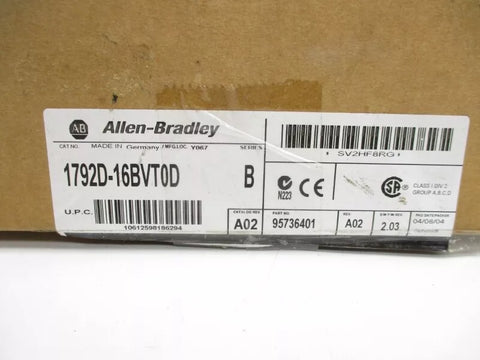 ALLEN BRADLEY 1792D-16BVT0D