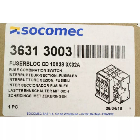 SOCOMEC 3631 3003