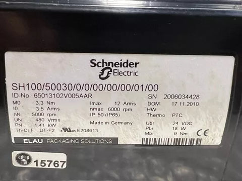 SCHNEIDER ELECTRIC SH100/50030/0/0/00/00/00/01/00