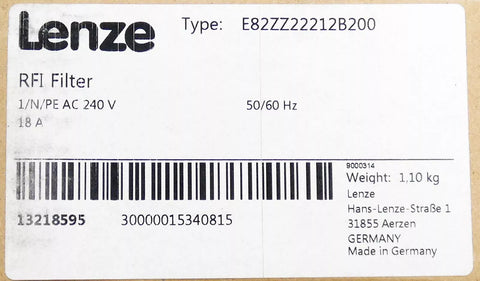 Lenze E82ZZ22212B200