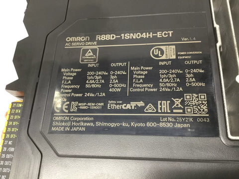 OMRON R88D-1SN04H-ECT