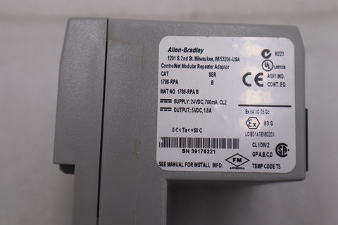 ALLEN BRADLEY 1786-RPA
